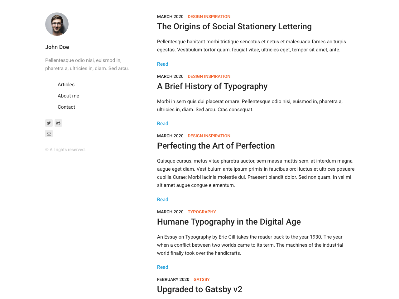 Scully Starter Kontent Lumen screenshot