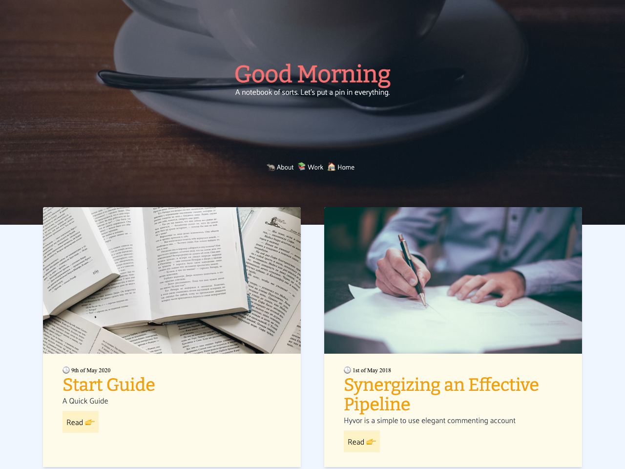 Twenty Twentyone screenshot