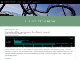 SIMPLE GREEN TECHBLOG screenshot