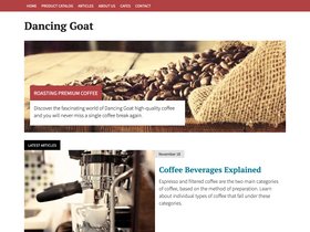 Gridsome Kontent Dancing Goat screenshot