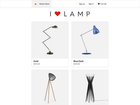 Gatsby Starter Ecommerce screenshot