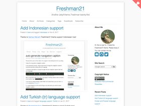 Freshman21 screenshot